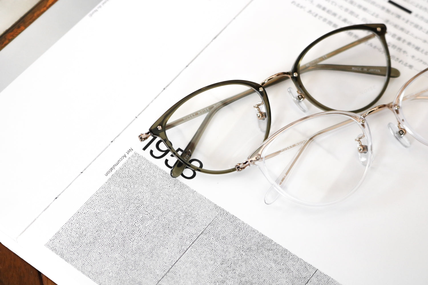 HUSKY NOISE H-185 ハスキーノイズ 新色 － 岡山眼鏡店