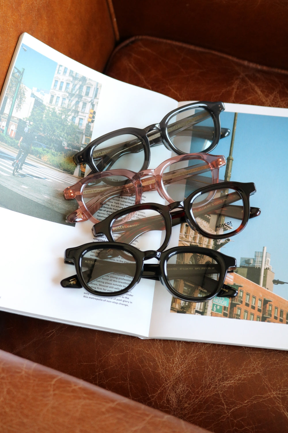 MOSCOT DAHVEN ジャパンリミテッド　JP-18 47サイズ　ブラック DAHVEN 日本限定18弾 / MOSCOT モスコット 川口春奈さんご愛用