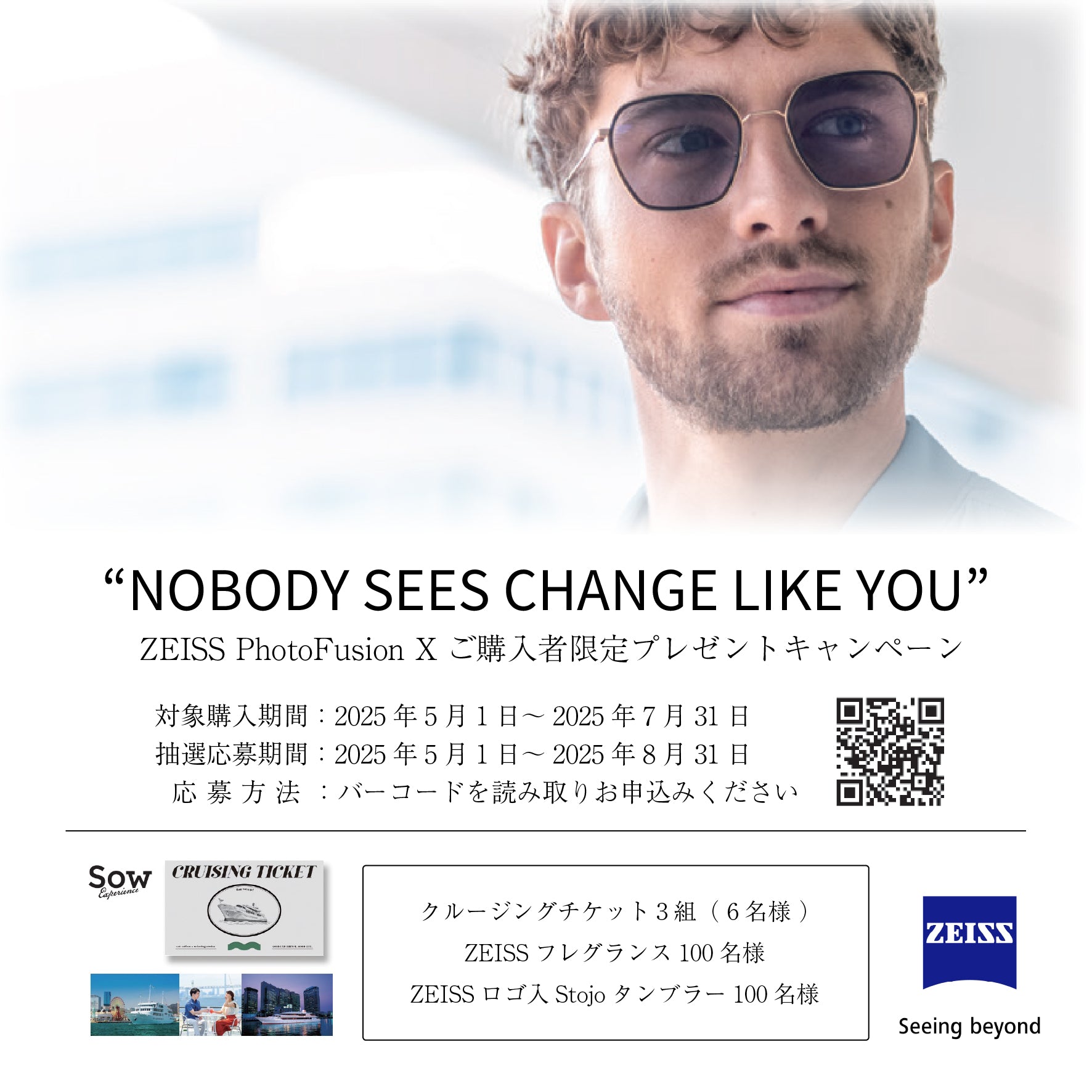 ZEISS PhotoFusion X ご購入者様プレゼントキャンペーン（対象購入期間 