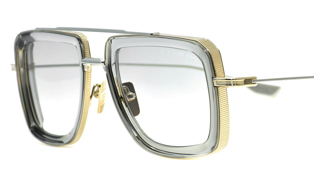 DUBSIGNAL White Gold Grey Crystal DTS465 A 02 – 岡山眼鏡店