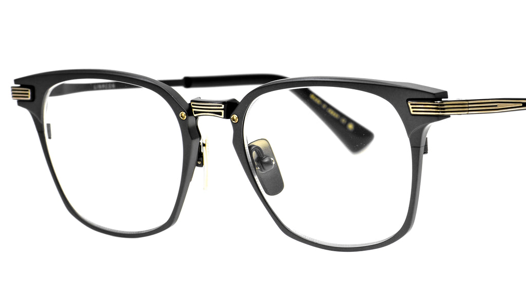 LINRCON Black Iron Yellow Gold DTX167 A 01 – 岡山眼鏡店