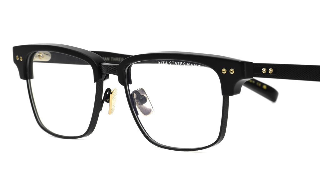 STATESMAN THREE 55 Matte Black Gold Rivets and Hinges DRX 2064 C