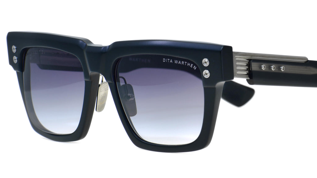 WARTHEN Matte Black Black Palladium /Dark Grey to Clear Gradient