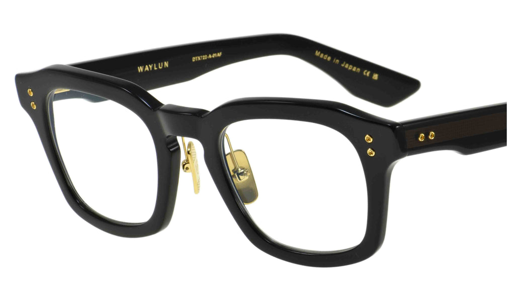 WAYLUN Black Black Crystal Grey DTX722 A 01AF – 岡山眼鏡店