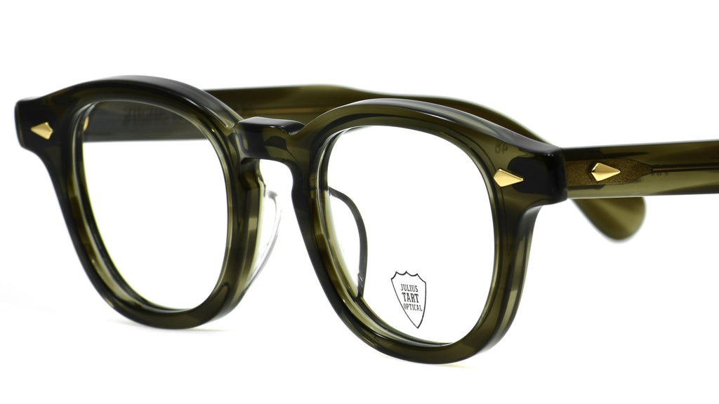 AR 46□22 Gold Olive Green Sasa – 岡山眼鏡店