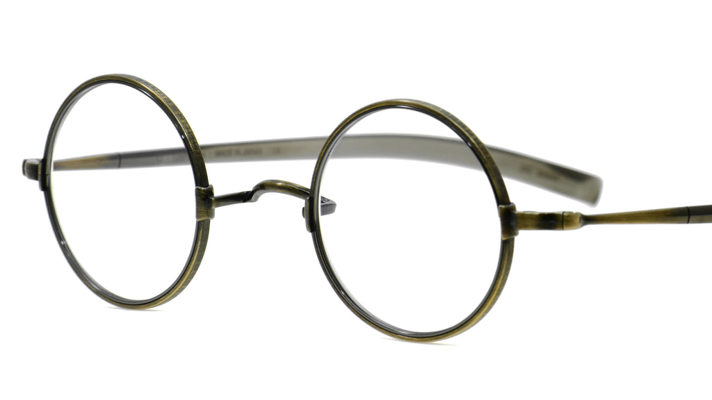 カメマンネンメガネフレーム　Kame ManNen KameManNen カメマンネン / KMN 772 / AG/MBK / メガネ – KRANC