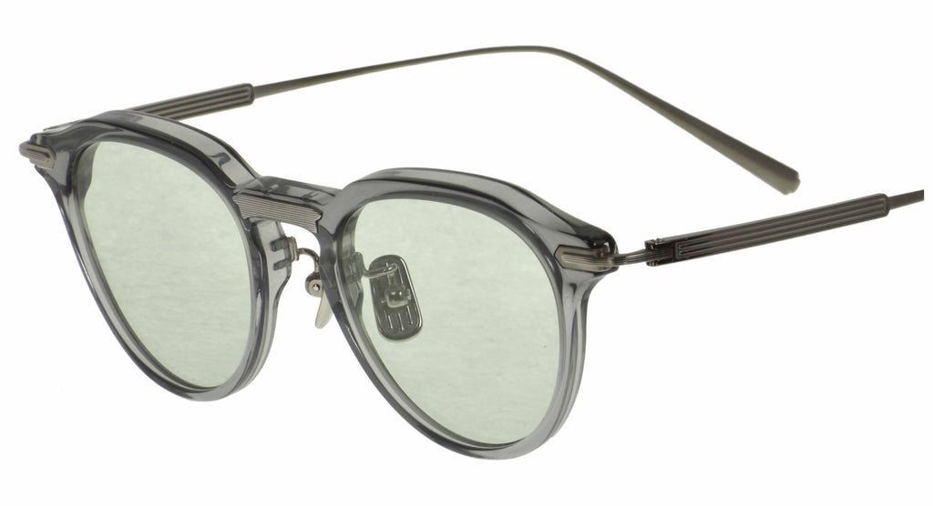 15/01 0060 Crystal Grey Gun/Light Green – 岡山眼鏡店