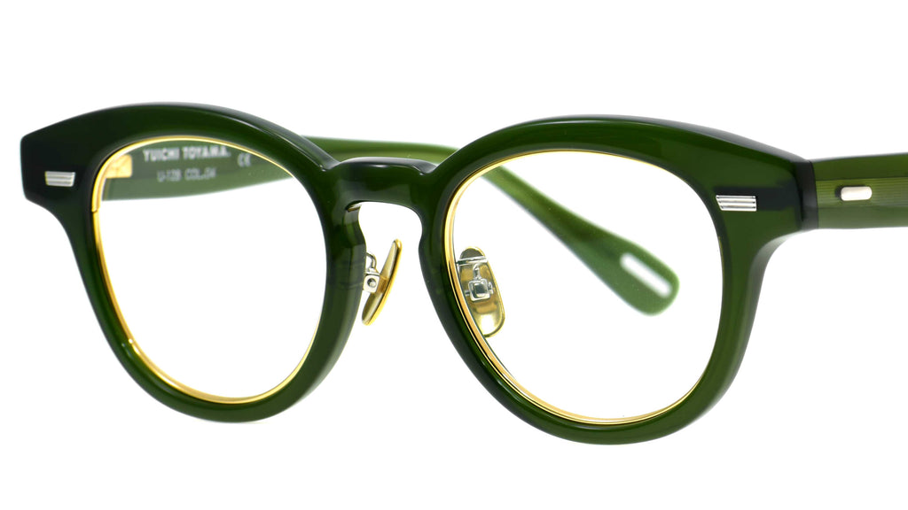 U-128 04 Dark Green Gold – 岡山眼鏡店
