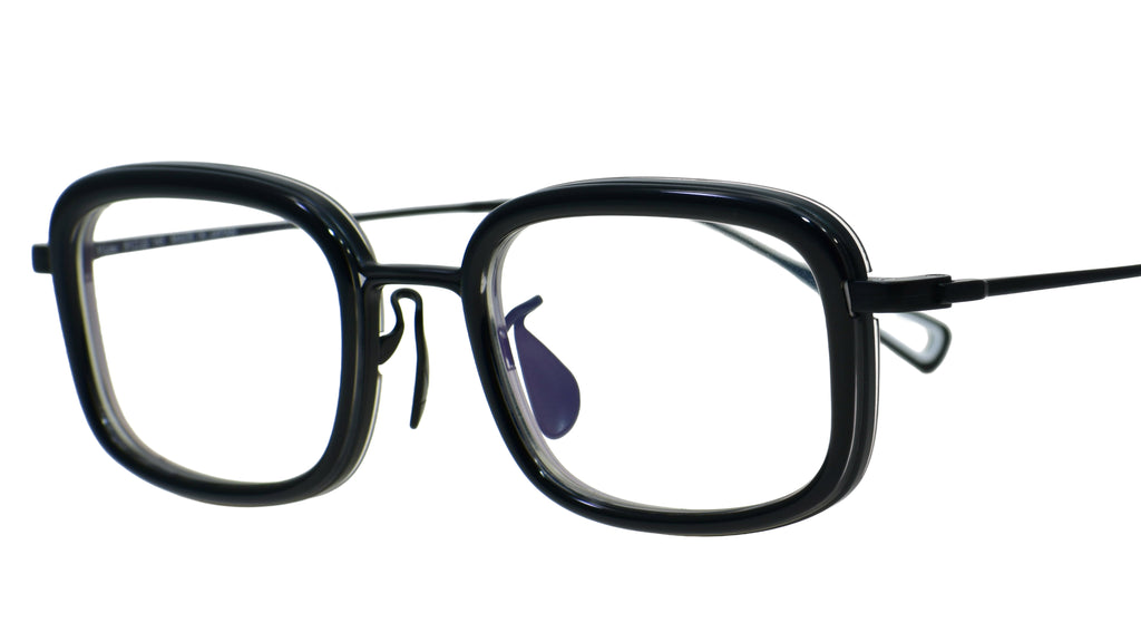 U-182 01 Black Matte/Layer Black – 岡山眼鏡店