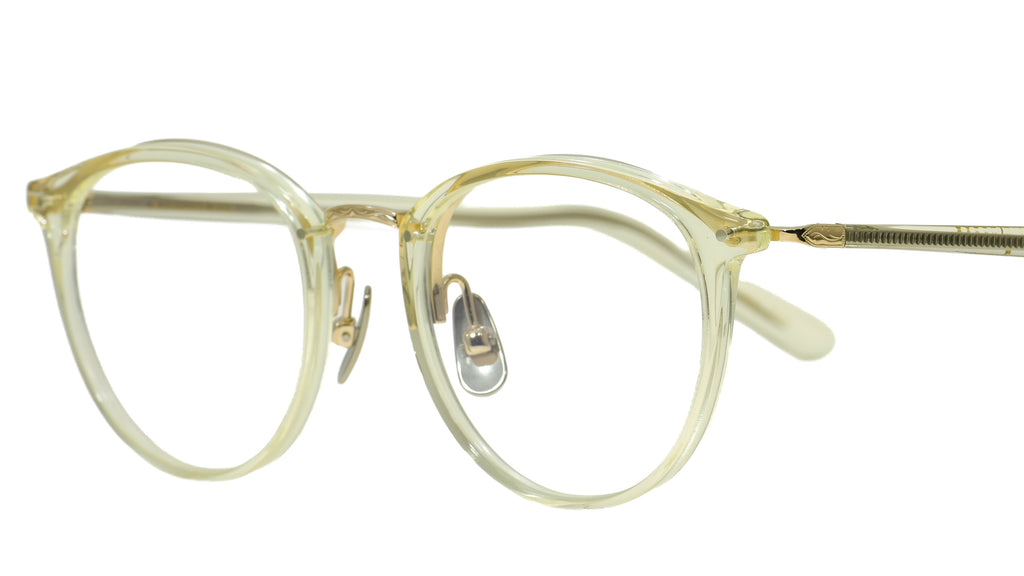 YELLOWS PLUS NICKY for no glasses 別注 Vintage Clear/Gold – 岡山眼鏡店