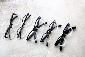 JULIUS TART OPTICAL「Black Clear Fade」カラーをピックアップ！！「POWER」「HIGGINS」「SEAFARE」「HAROLD」「FDR」「BRYAN」｜岡山眼鏡店