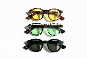 【Lesca LUNETIER】TRAP PANTO 8mm Upcycling Acetate LIMITED EDITION｜岡山眼鏡店