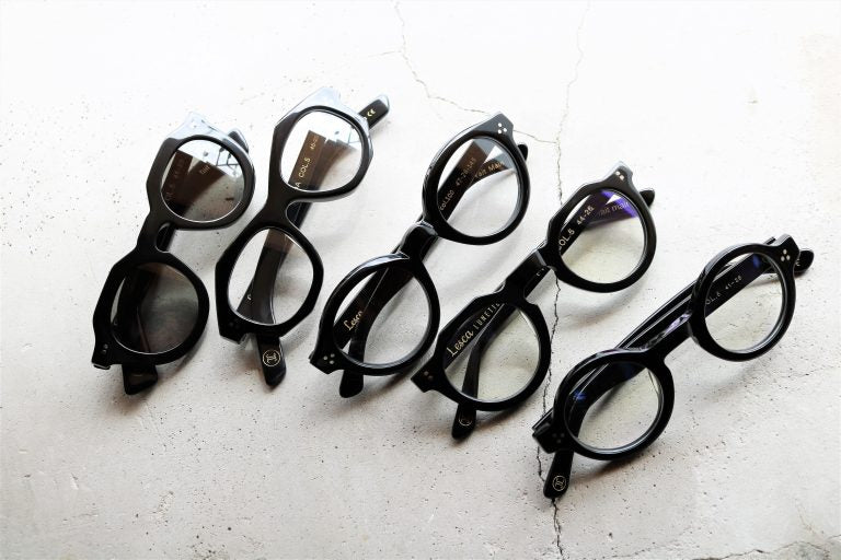 BLACK, 黒, NOIR【Lesca LUNETIER】TORO, DADA, La Corb's, PICA, BURT