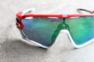 OAKLEY CUSTOM EYEWEAR JAWBREAKER for 高校ボート部 雑光が消えるレンズ｜Sports Lab. by 岡山眼鏡店