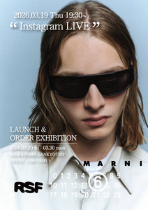 インスタライブ開催】〝Instagram Live!〟MM6 Maison Margiela
