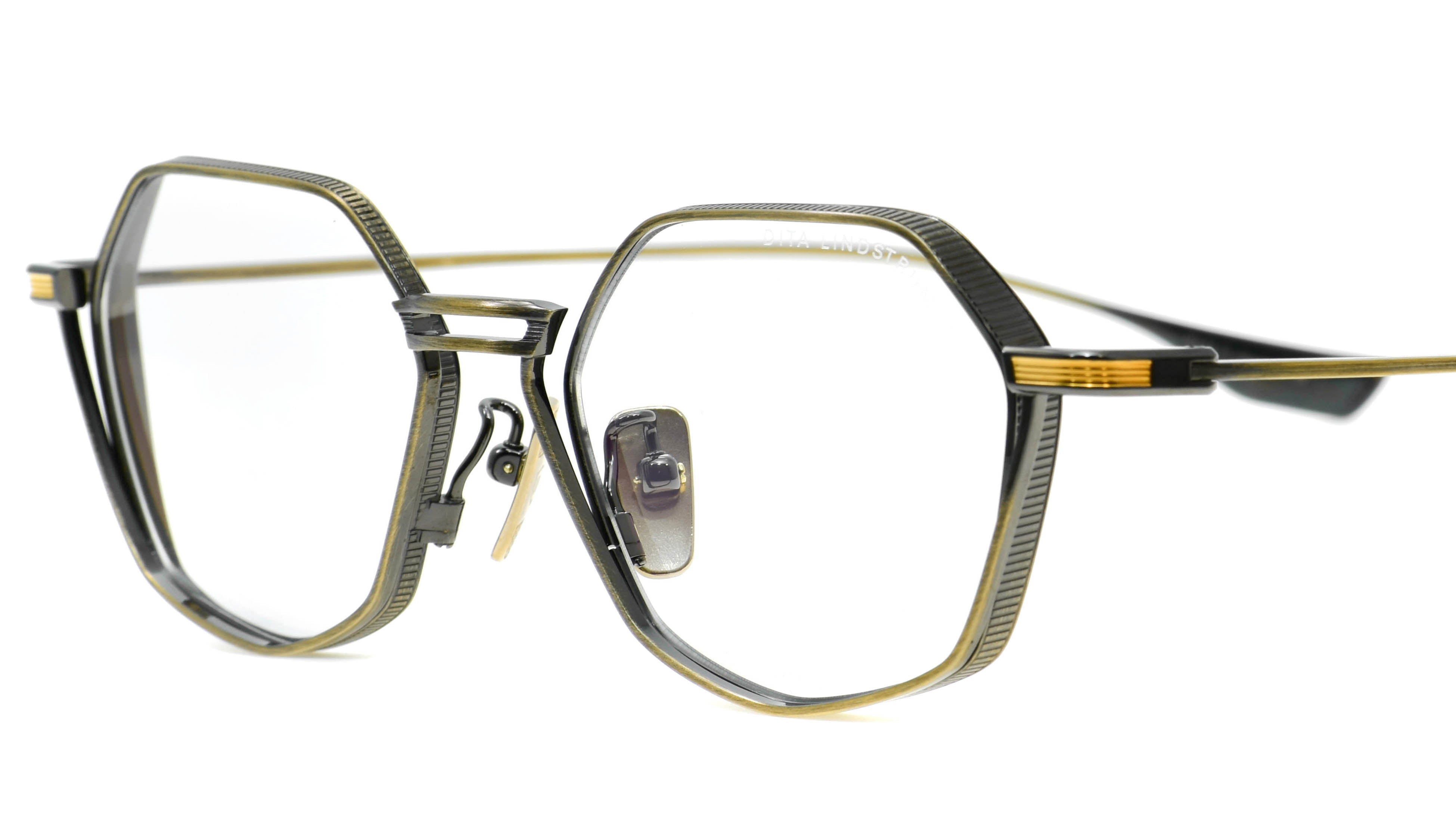 LINDSTRUM-THREE Antique Yellow Gold – 岡山眼鏡店 LINDSTRUM-THREE Antique Yellow Gold – 岡山眼鏡店