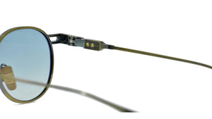 LINEAGE.68 Antique Yellow Gold Shiny Silver DTX205 A 01 – 岡山眼鏡店
