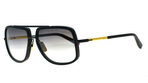 MACH ONE Matte Black-Matte Black Front/end piece-18K Temples(SUN)