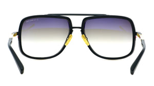 MACH ONE Matte Black-Matte Black Front/end piece-18K Temples(SUN)