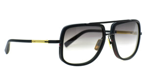 MACH ONE Matte Black-Matte Black Front/end piece-18K Temples(SUN)