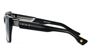 WARTHEN Matte Black Black Palladium /Dark Grey to Clear Gradient