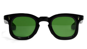 中古メガネ Devaux Venom Deep Vintage Green CR39 Silver MIDO 25 SN:500 J-ESN