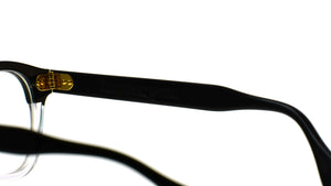 AR 46□22 Gold BlackxClear Brow