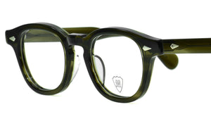 juliustartoptical ar オリーブグリーンササ　46 22 AR 46□22 Olive Green Sasa – 岡山眼鏡店