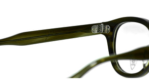 ジュリアスタートオプティカル46-22 AR　OLIVE GREEN SASA AR 46□22 Olive Green Sasa – 岡山眼鏡店