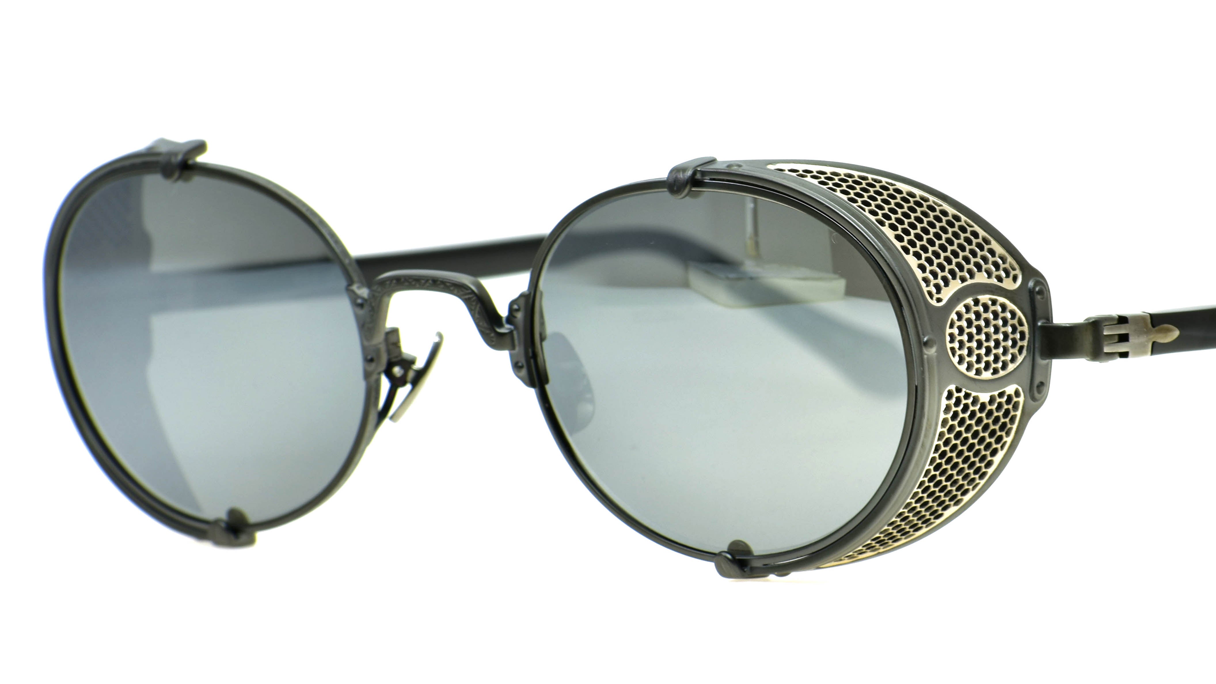 Matsuda Official | 10610H Round Sunglasses - Hand Made in Japan