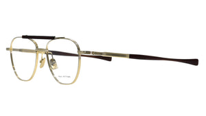 VICTOR Cinnamon/Brass Gold – 岡山眼鏡店