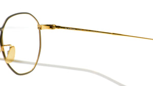 YUICHI TOYAMA. U-108 Herbert for no glasses 別注 Gold/Beige Brown