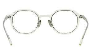 YUICHI TOYAMA. U-114 AMS for no glasses 別注 Vintage Clear/Silver