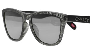 FROGSKINS(A) Matte Gray Ink Fingerprint Prizm Black  OO9245E6 54