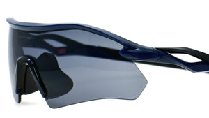 RADAR PLATE Polished Navy Prizm Grey  OO9495D 07