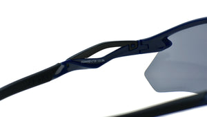 RADAR PLATE Polished Navy Prizm Grey  OO9495D 07