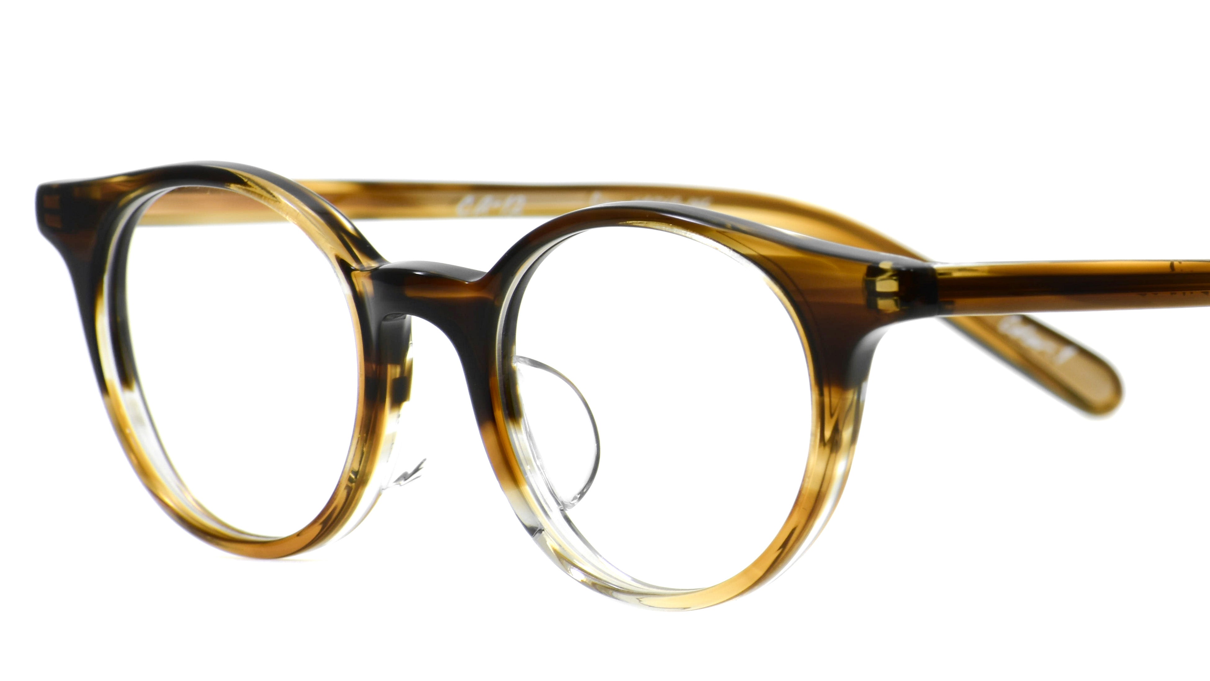 one three ワンスリー　度付きメガネ　ブラウン　べっ甲　cf03 HibiMegane ONLINE SHOP | One/Three Compound Frame ワンスリー